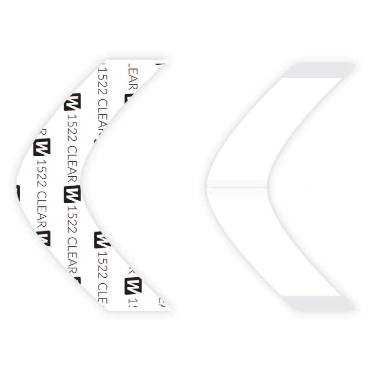 Walker Tape 1522 Clear - AA CONTOUR