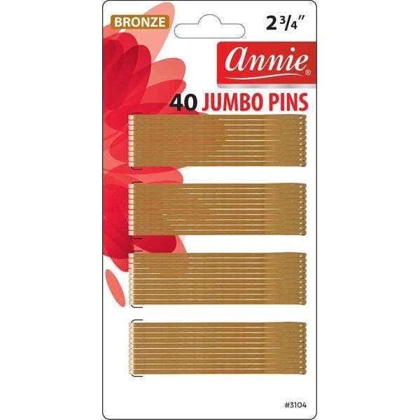 Annie Roller Pins 2 3/4" 40ct Bronze #3104