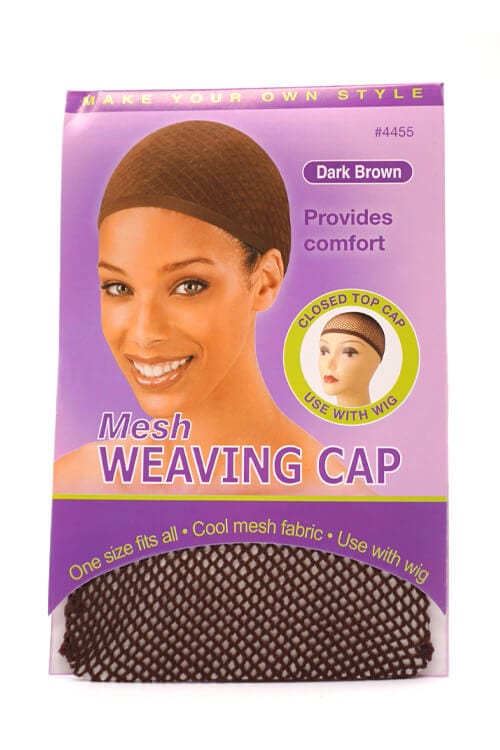 Annie Ms. Remi Mesh Weaving Cap Dark Brown #4455