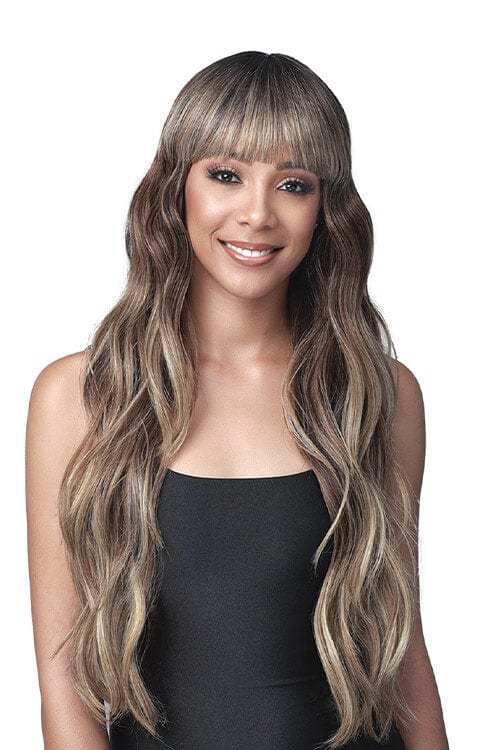 Bobbi Boss Bold Bangs M402 Elodie Crown Top Regular Synthetic Wig