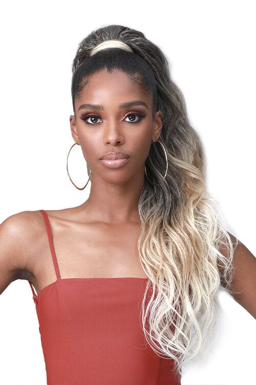 Bobbi Boss Miss Origin Designer Mix Tress Up Loose Wave 28″ Ponytail MOD024