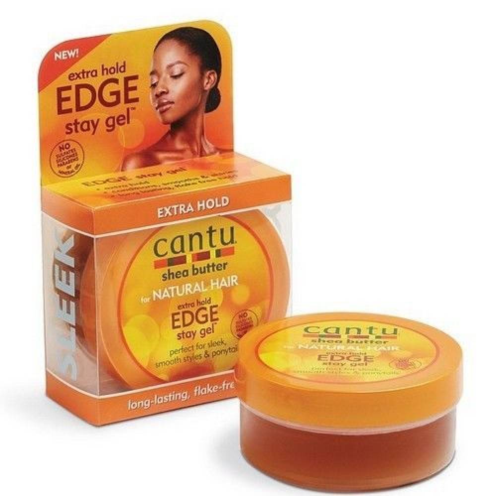 Cantu Shea Butter Extra Hold Edge Stay Gel 2.25 oz