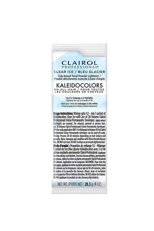 Clairol Professional Kaleidocolors Clear Ice Packet 1 oz