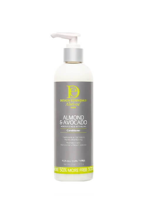 Design Essentials Natural Hair Almond & Avocado Moisturizing & Detangling Conditioner 12 oz