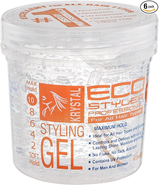 Eco Style Krystal Professional Styling Gel 16 oz