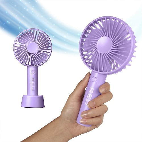 FAN01 Red Rechargeable Beauty Fan