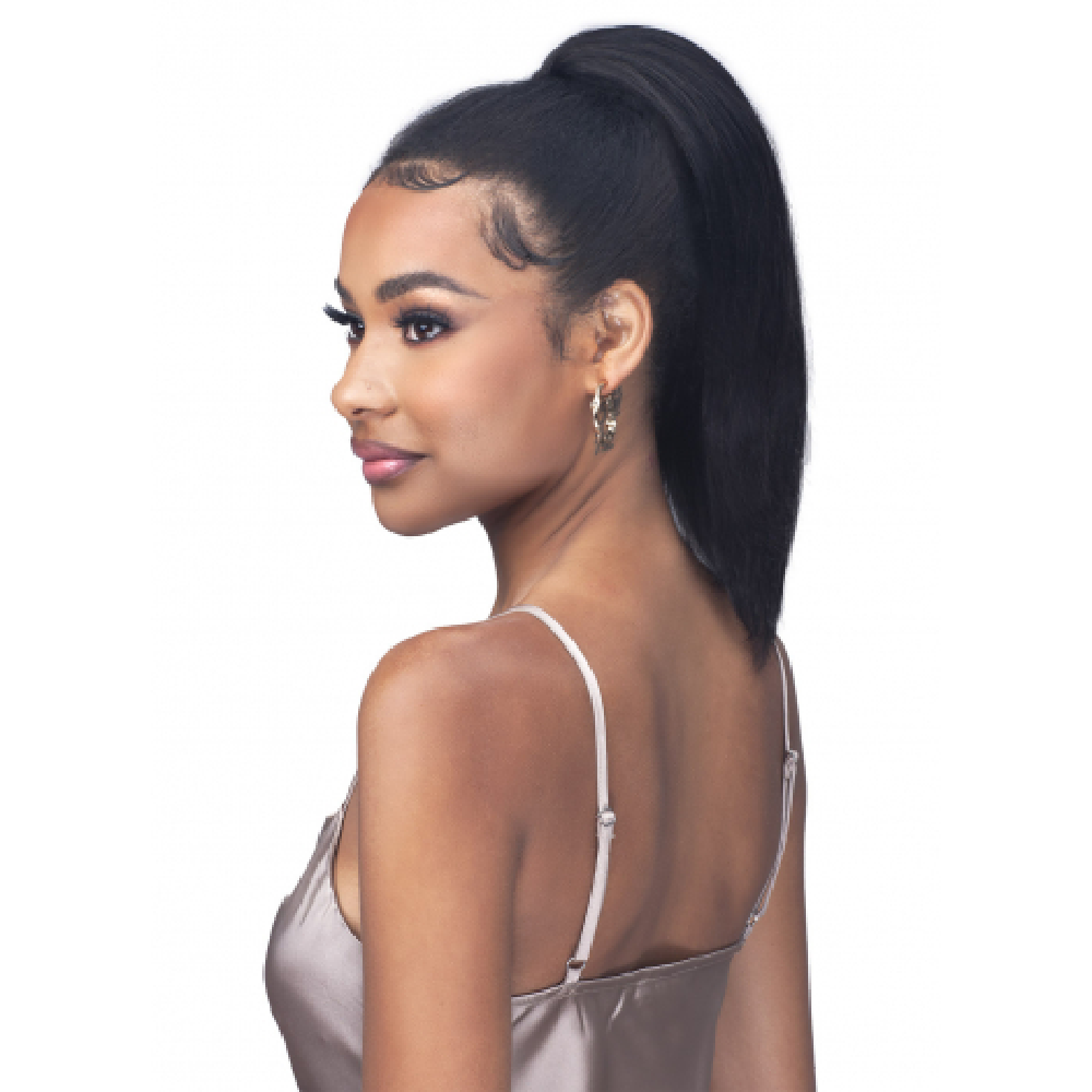 Bobbi Boss Human Ponytail Straight 12"