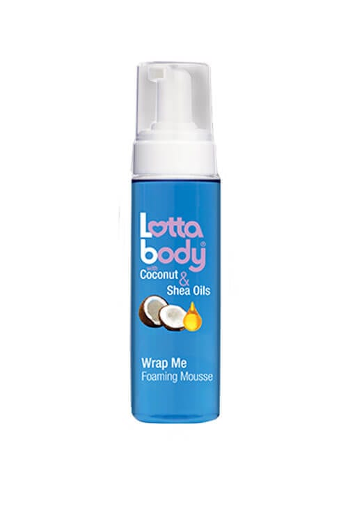 Lottabody Coconut and Shea Oils Wrap Me Foaming Mousse 7 oz