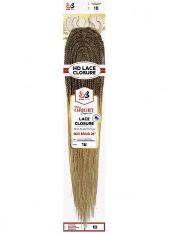 Bobbi Boss Miss Origin HD Lace Closure Box Braid MOCBOX26