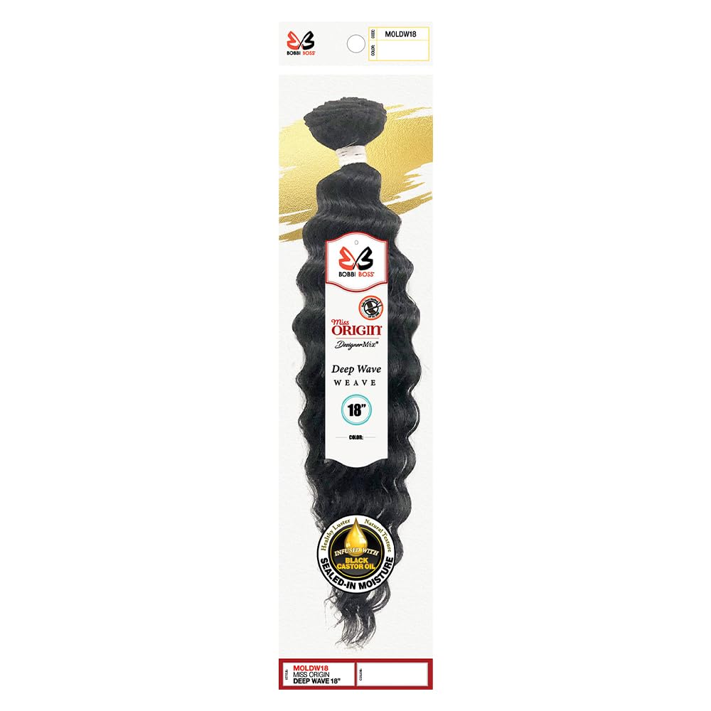 Bobbi Boss MISS ORIGIN BUNDLE DEEP WAVE 18"