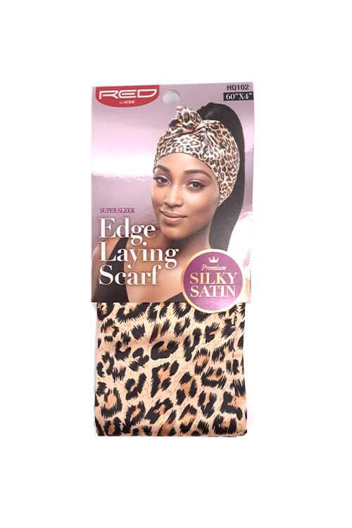 Red by Kiss Silky Satin Edge Laying Scarf HQ10