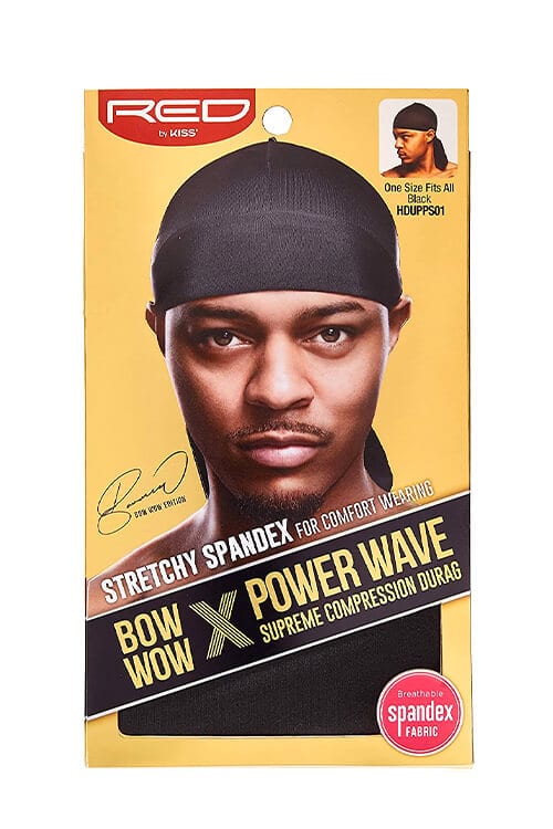 Red HDUPPS Bow Wow X Power Wave Spandex Durag