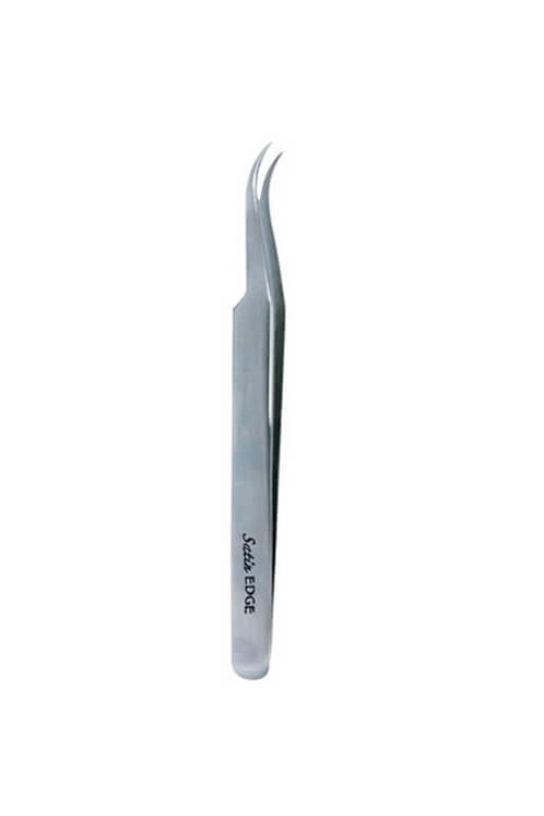 Satin Edge Spa Tools Curved Tip Tweezers SE-2114
