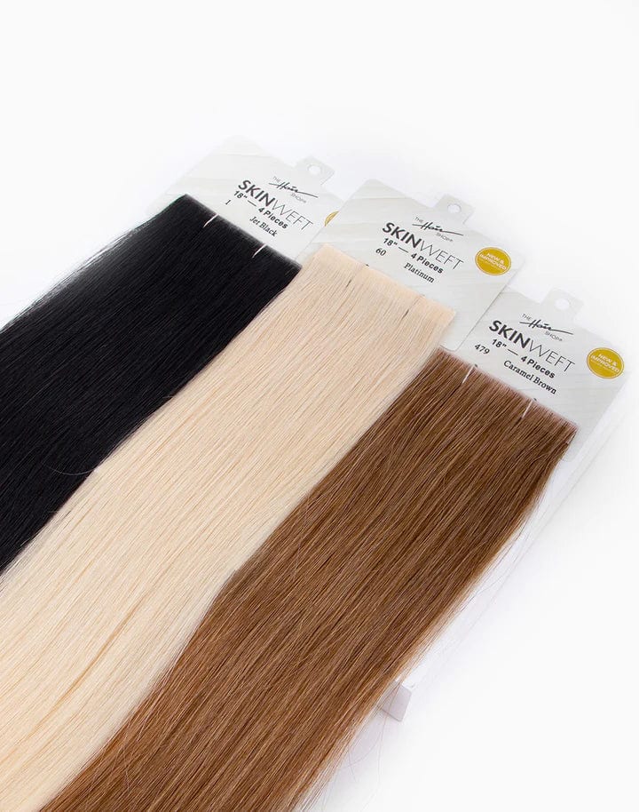 SKINWEFT STRAIGHT TAPE-IN 4-PC BUNDLE 18"