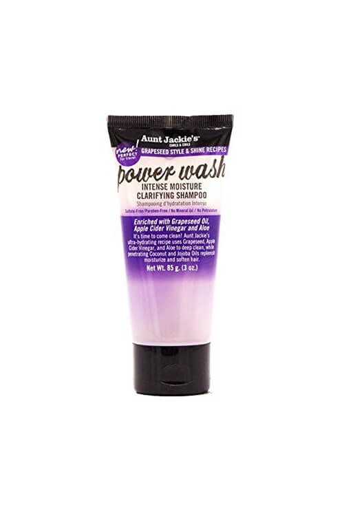 Aunt Jackie's Power Wash Intense Moisture Clarifying Shampoo 3 oz