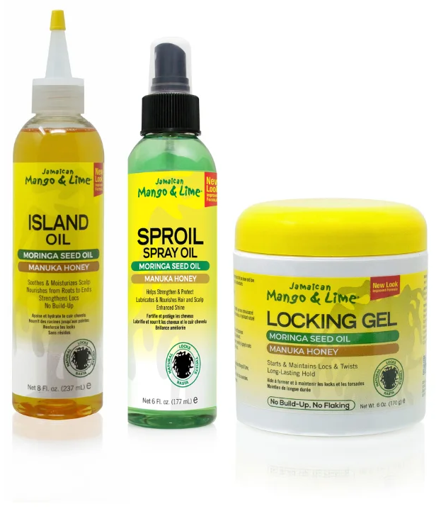 JML RESISTANT LOCKING GEL/ISLAND OIL/SPROIL SET