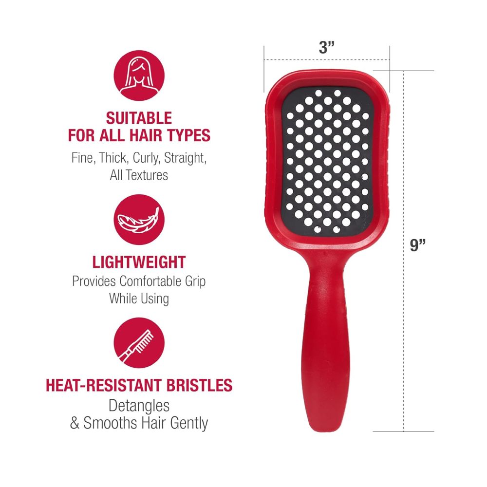 Red by Kiss Heat-Resistant Dry Vent Brush HH47